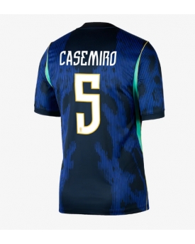 Billige Fotballdrakt Brasil Casemiro #5 Replika Bortedrakt VM 2026 Kortermet Billige Fotballdrakt Brasil Casemiro #5 Replika Bortedrakt VM 2026 Kortermet
